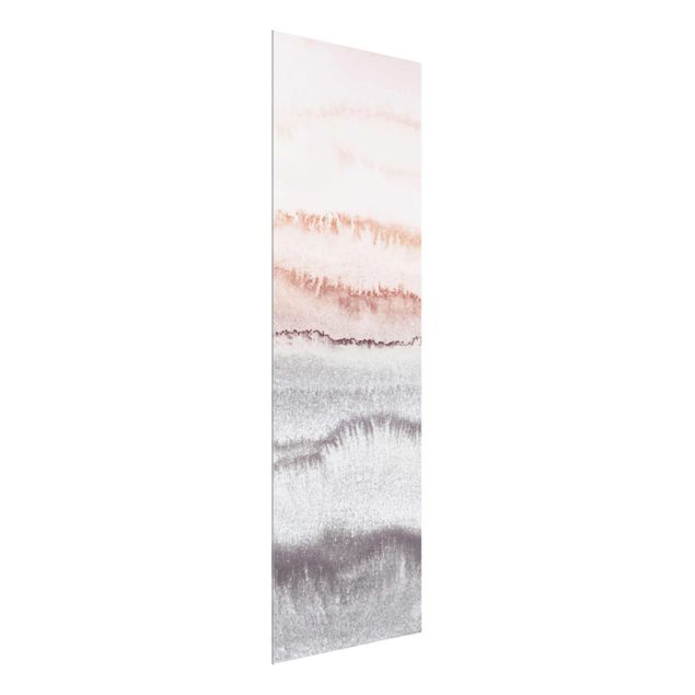 Grey canvas wall art Play Of Colours Sound Of The Ocean In Fog