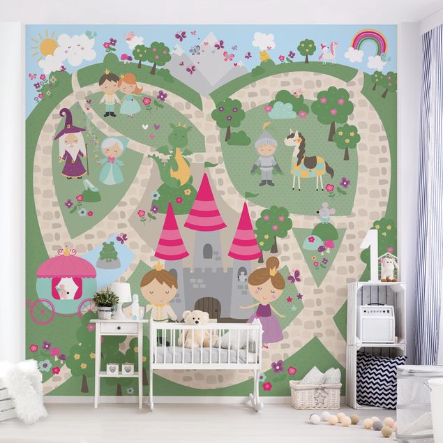 Wallpapers horse Playoom Mat Wonderland - The Path To The Castle