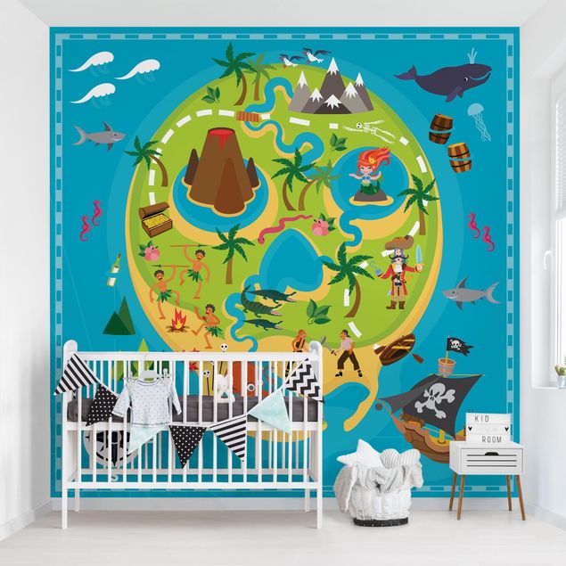 Wallpapers mountain Playoom Mat Pirates - Welcome To The Pirate Island