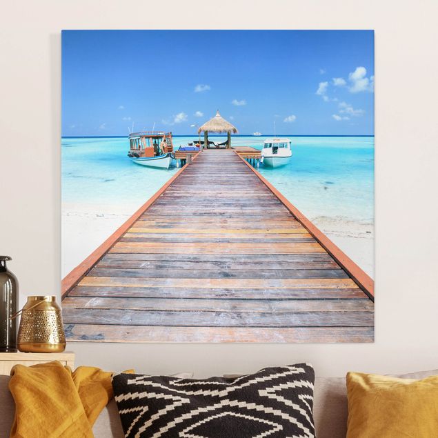 Prints landscape Boardwalk At The Ocean