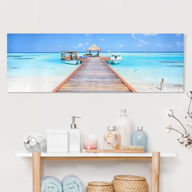 Prints landscape Boardwalk At The Ocean
