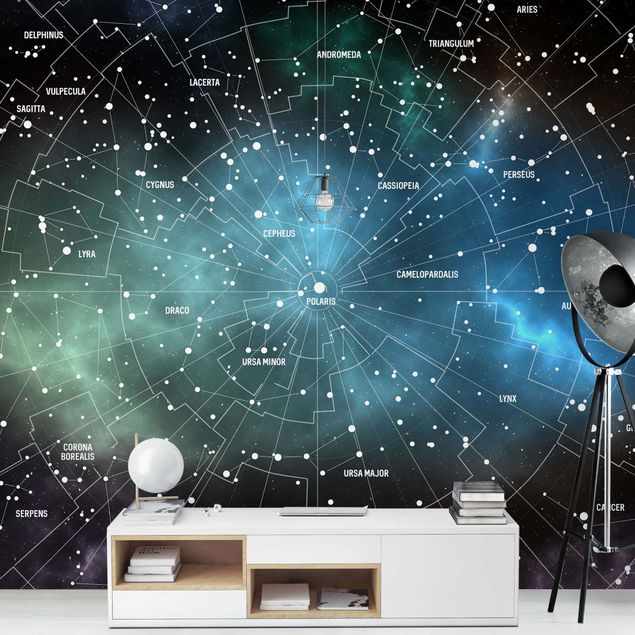 Wallpapers sky Stellar Constellation Map Galactic Nebula