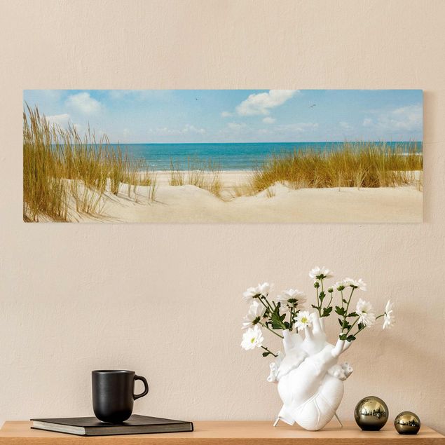 Prints landscape Beach On The North Sea