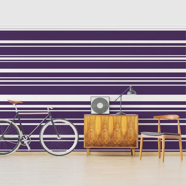 Wallpapers patterns Stripes On Purple Backdrop