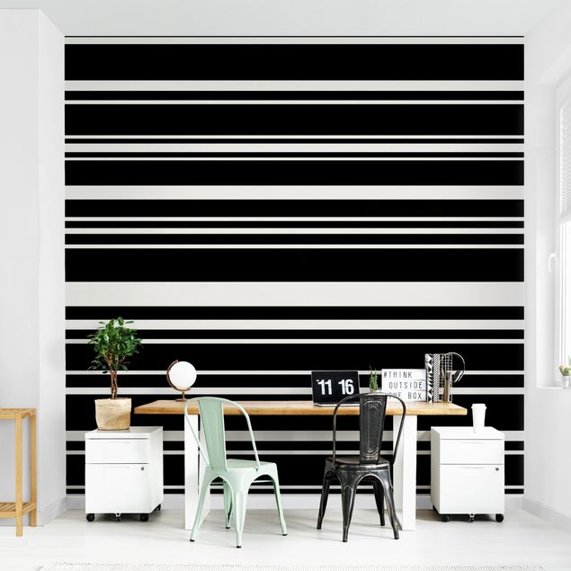 Wallpapers patterns Stripes On Black Backdrop