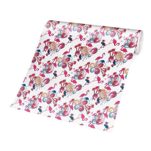 Wallpapers patterns Dance Of The Flamingos