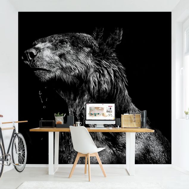 Wallpapers animals Bear In The Dark