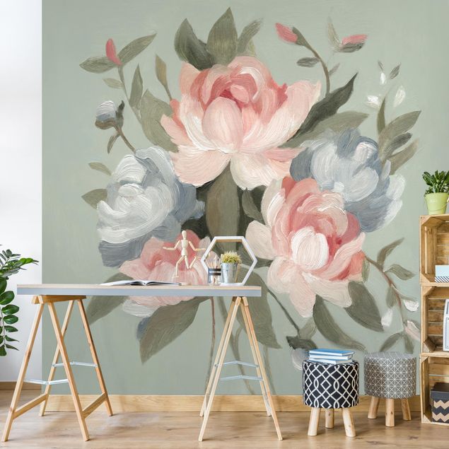 Wallpapers flower Bouquet In Pastel I
