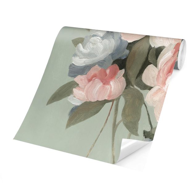 Aesthetic pink wallpaper Bouquet In Pastel I