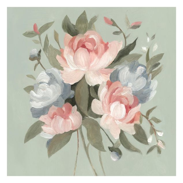 Adhesive wallpaper Bouquet In Pastel I
