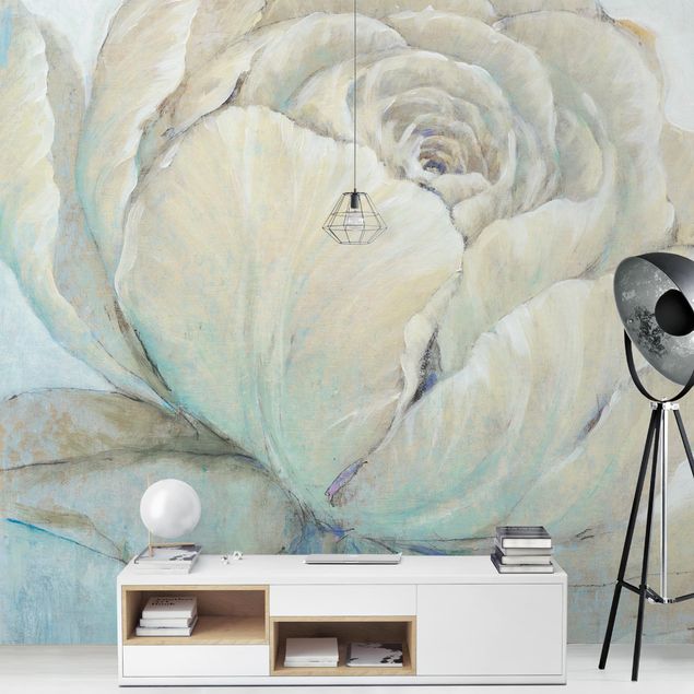 Modern wallpaper designs English Rose Pastel