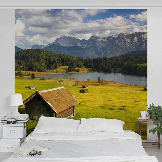 Wallpapers forest Geroldsee Lake Upper Bavaria