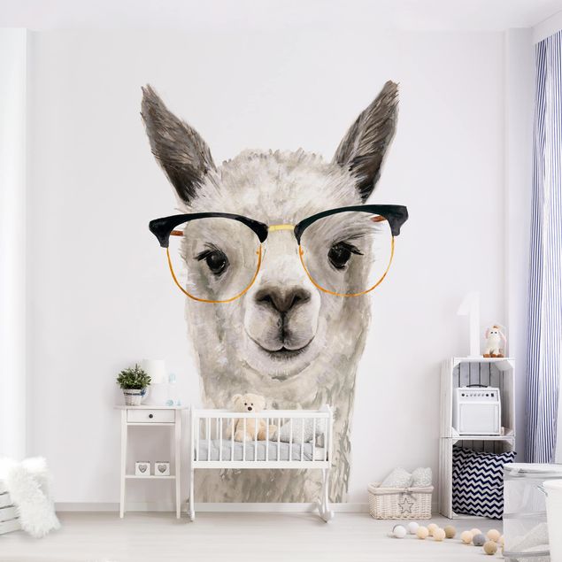 Kitchen Hip Lama With Glasses I