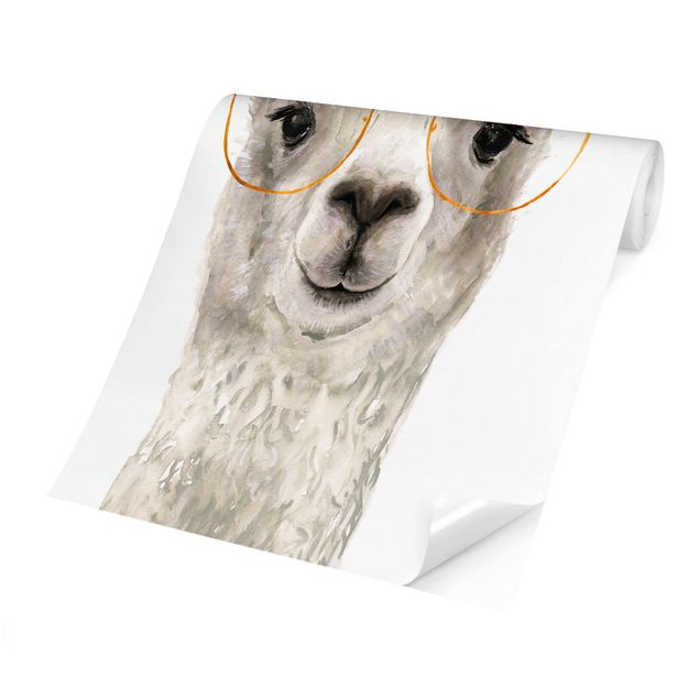 Wallpapers white Hip Lama With Glasses I