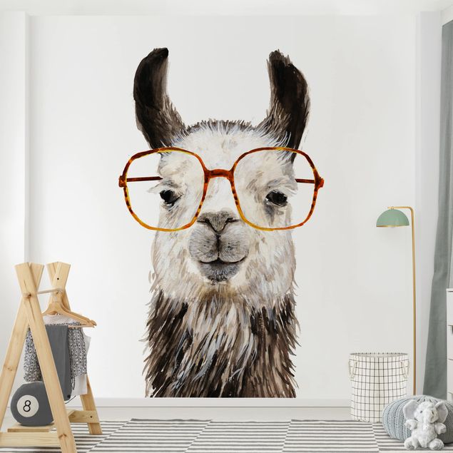 Wallpapers animals Hip Lama With Glasses IV