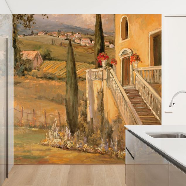 Modern wallpaper designs Italian Countryside - Porch