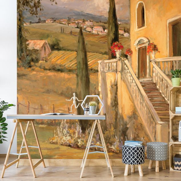 Wallpapers country Italian Countryside - Porch