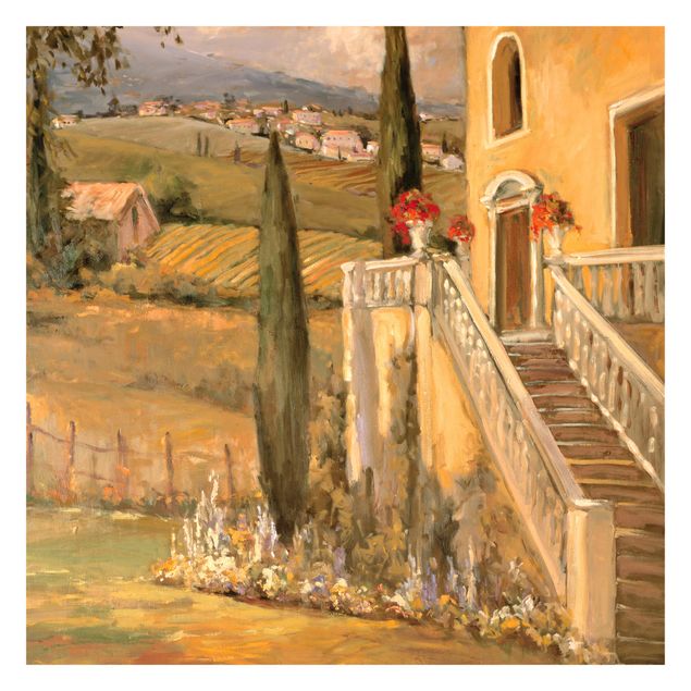 Adhesive wallpaper Italian Countryside - Porch