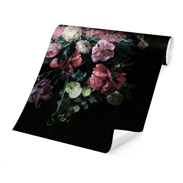 Wallpapers black Jan Davidsz De Heem - Dark Flower Bouquet
