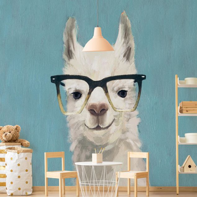 Wallpapers animals Lama With Glasses IV