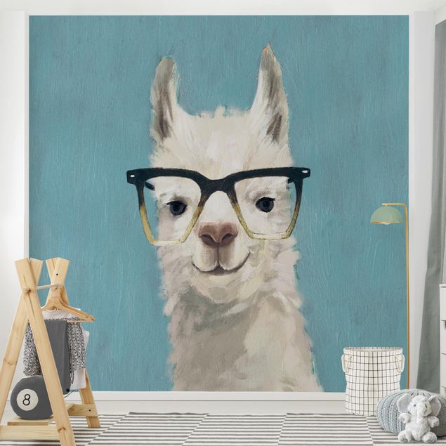 Kitchen Lama With Glasses IV