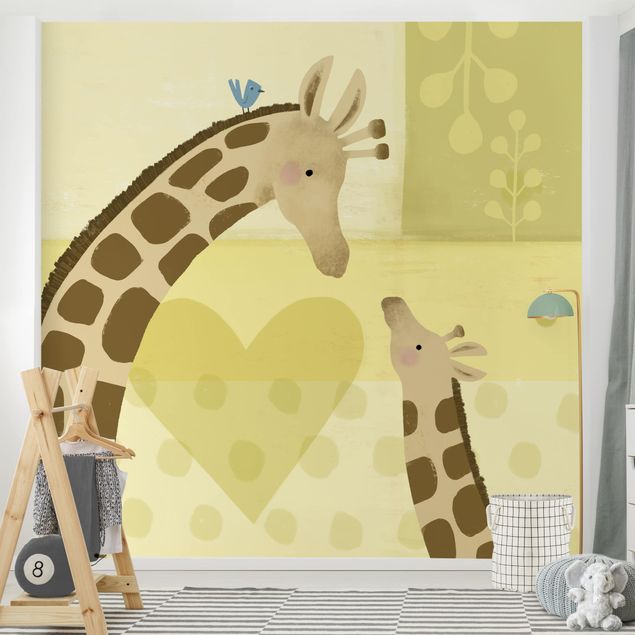 Wallpapers modern Mum And I - Giraffes