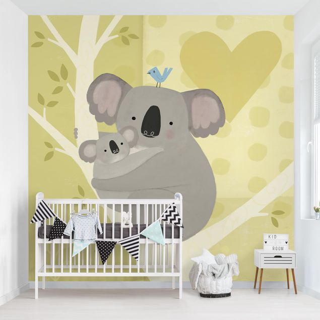 Modern wallpaper designs Mum And I - Koalas