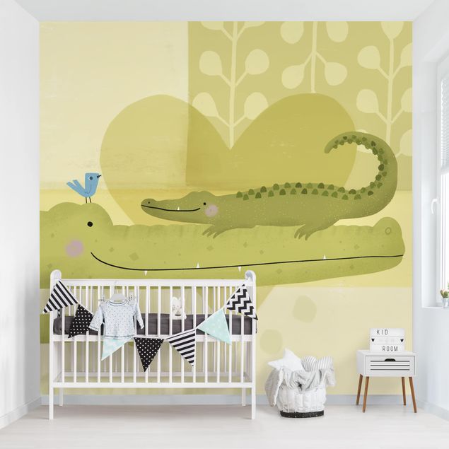 Wallpapers green Mum And I - Crocodiles