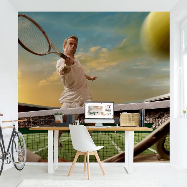 Contemporary wallpaper Tennis Player