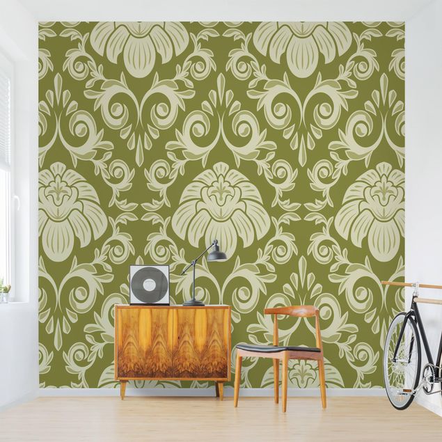 Baroque style wallpaper The 12 Muses - Polyhymnia