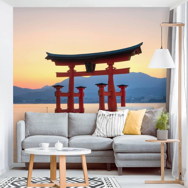 Contemporary wallpaper Torii At Itsukushima