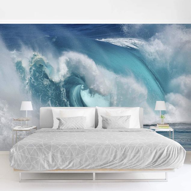 Modern wallpaper designs Raging Waves
