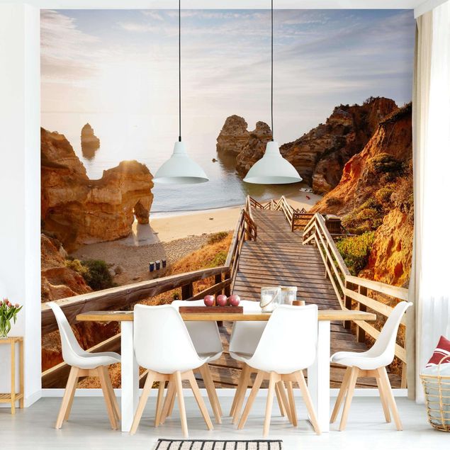 Contemporary wallpaper Paradise Beach In Portugal