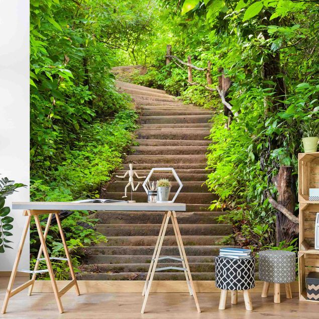 Kitchen Stairs In The Woods