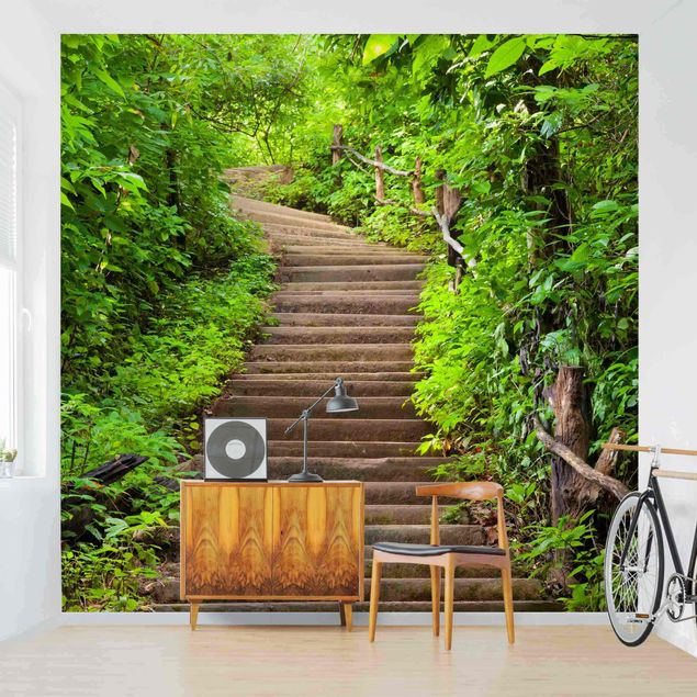 Wallpapers landscape Stairs In The Woods