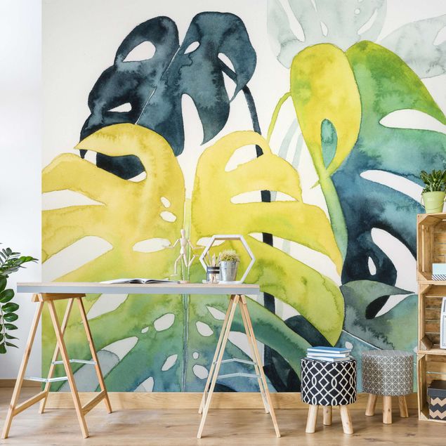 Modern wallpaper designs Tropical Foliage - Monstera