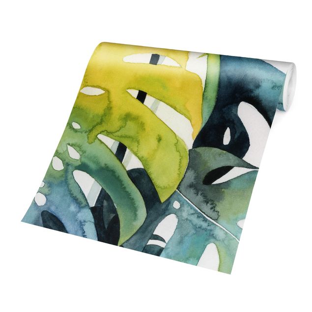 Adhesive wallpaper Tropical Foliage - Monstera
