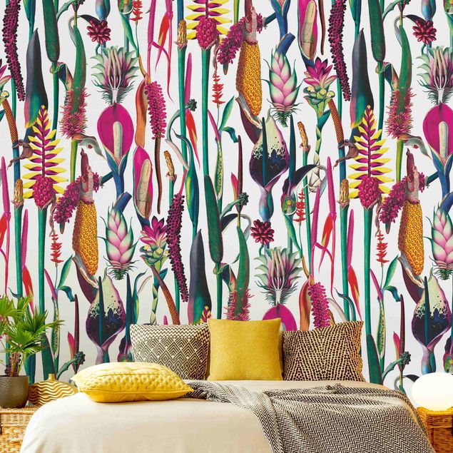 Wallpapers patterns Tropical Luxury Pattern XXL