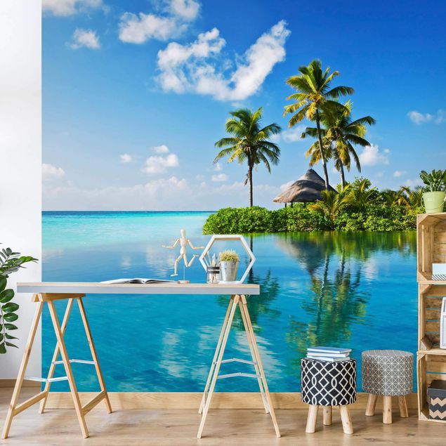 Modern wallpaper designs Tropical Paradise