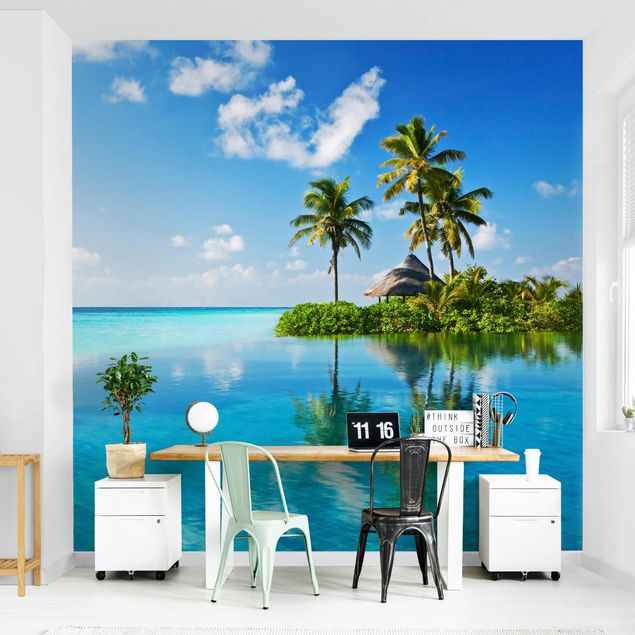 Wall mural beach Tropical Paradise