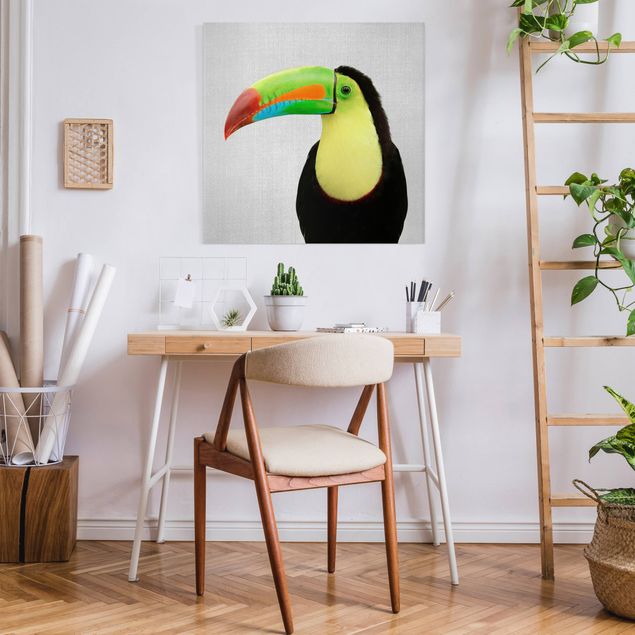 Canvas birds Toucan Torben