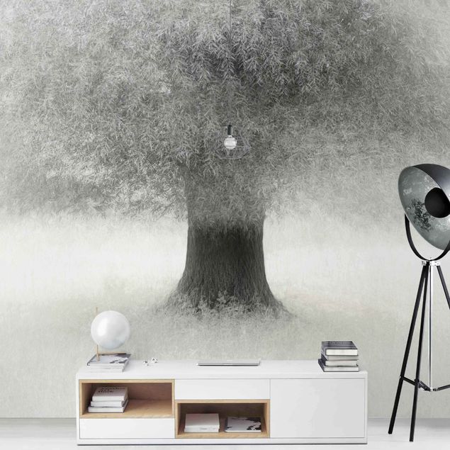 Wallpapers landscape Dreaming Tree In White