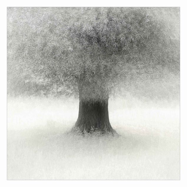 Self adhesive wallpapers Dreaming Tree In White