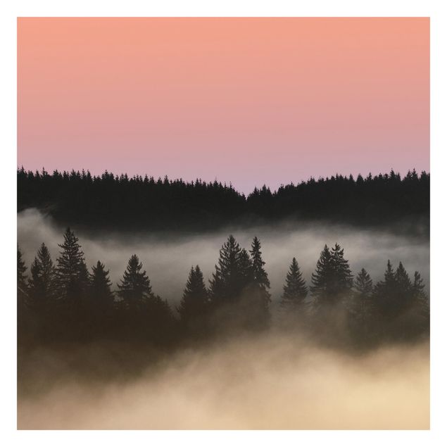 Self adhesive wallpapers Dreamy Foggy Forest