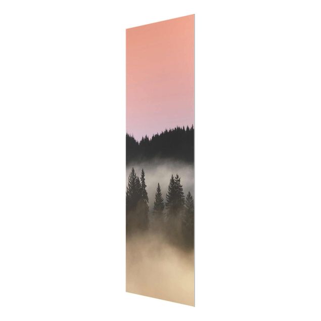 Nature wall art Dreamy Foggy Forest