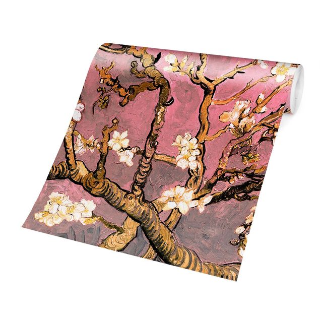 Art styles Vincent Van Gogh - Almond Blossom In Antique Pink
