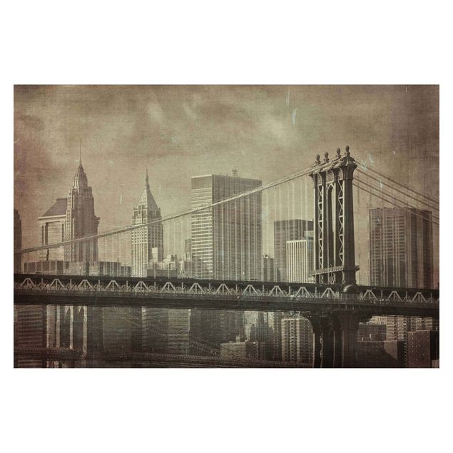 Creme wallpapers Vintage New york City