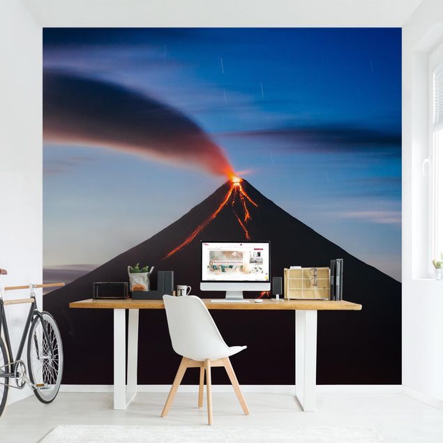 Modern wallpaper designs Volcano