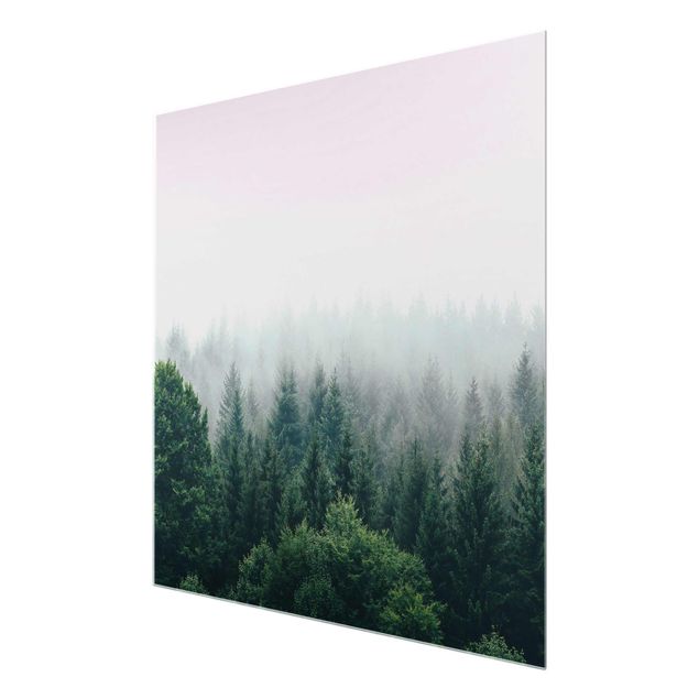 Prints nature Foggy Forest Twilight
