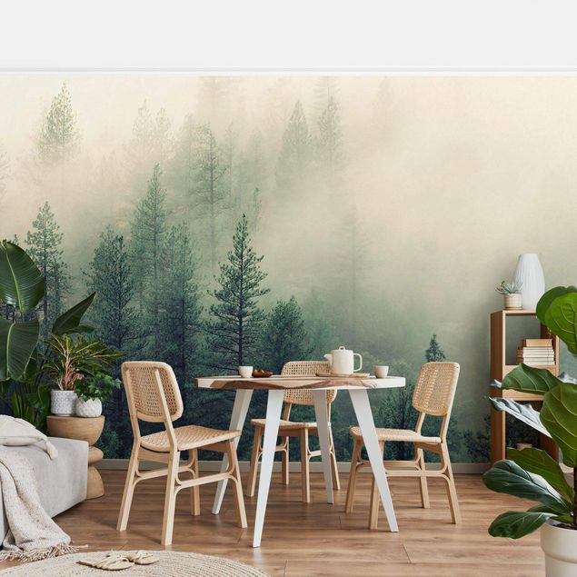Wallpapers landscape Foggy Forest Awakening